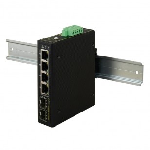 Switch 4-portowy 4xPoE 2xSFP