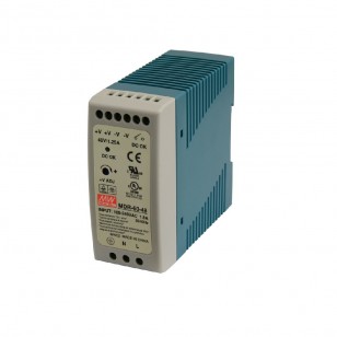 Zasilacz impulsowy MDR 48VDC/60W/1.25A na szynę DIN