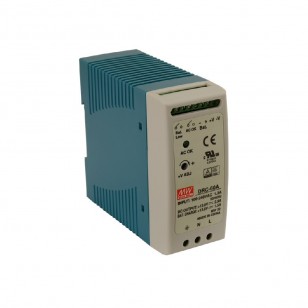 Zasilacz buforowy DRC 13.8VDC/60W/2.8A/1.5A na szynę DIN