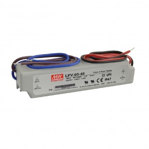 Zasilacz impulsowy LPV 48VDC/60W/1.25A LED