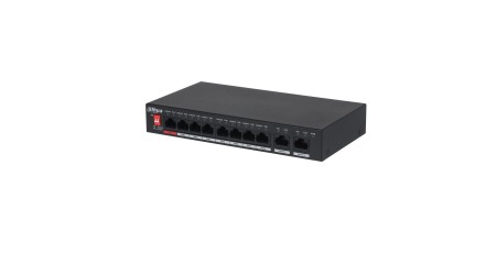 PFS3010-8ET-96-V2 Switch 8 portowy 8xPoE 2xUplink Gigabit