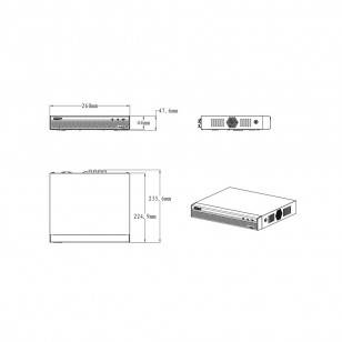 XVR5108HS-4KL Rejestrator analog HD 8 kanałowy 8Mpx