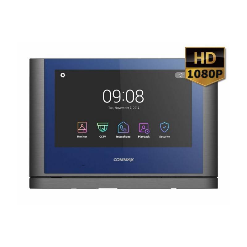 CDV-1024MA(DC) DARK SILVER Monitor 10" z serii "Fine View HD" z doświetlaniem LED