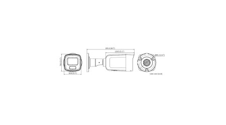 DS-2CD2087G2-LU(2.8mm)(C) Kamera IP 8Mpx 2.8mm ColorVu