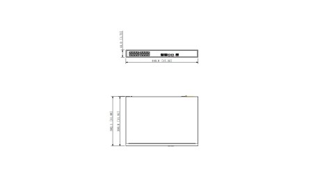 PFS4218-16ET-240-V3 Switch 18 portowy 16xPoE + 2xSFP