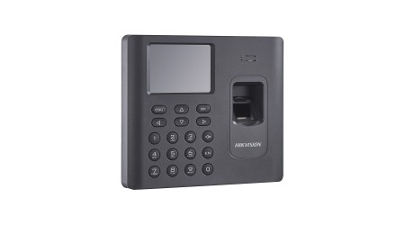 DS-K1A802AEF-B Biometryczny rejestrator czasu pracy z czytnikiem linii papilarnych oraz kart Unique