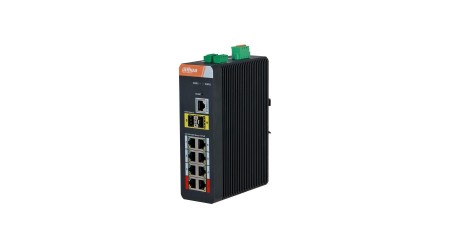 PFS4210-8GT-DP-V2 Zarządzalny Switch 10 portowy 8xPoE 2xSFP