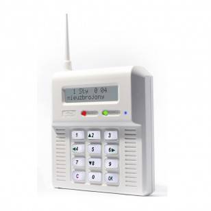 Bezprzewodowa centrala alarmowa z modułem GSM z możliwością podłączenia anteny gsm
