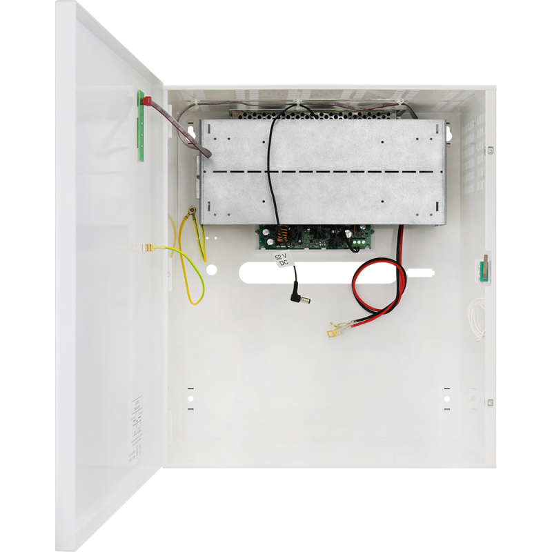 System zasilania buforowego dla switchy PoE, 52VDC/2x17Ah/120W