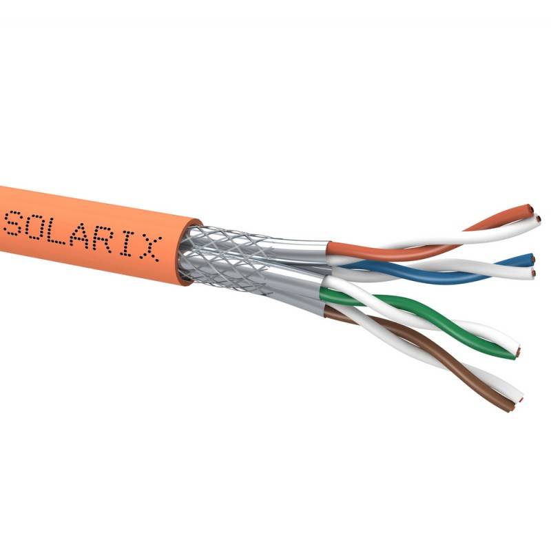 Kabel instalacyjny Solarix CAT7 SSTP LSOH  Cca s1 d1 a1 500m/szpula
