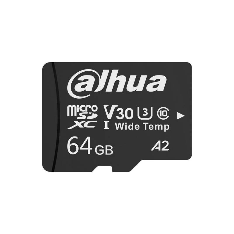 Karta MicroSD, pojemność 64GB, szeroki zakres temperatur