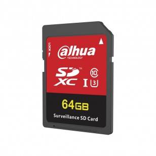 Karta SD, pojemność 64GB, do monitoringu, wysoka wytrzymałość