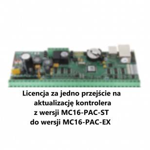 Licencja za jedno przejście na aktualizację kontrolera z wersji MC16-PAC-ST do wersji MC16-PAC-EX