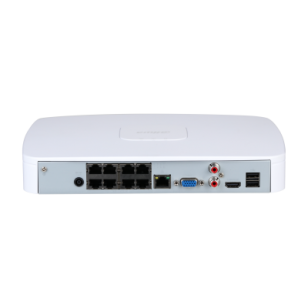 Rejestrator IP 8 kanałowy z wbudowanym switchem PoE, do 12Mpx